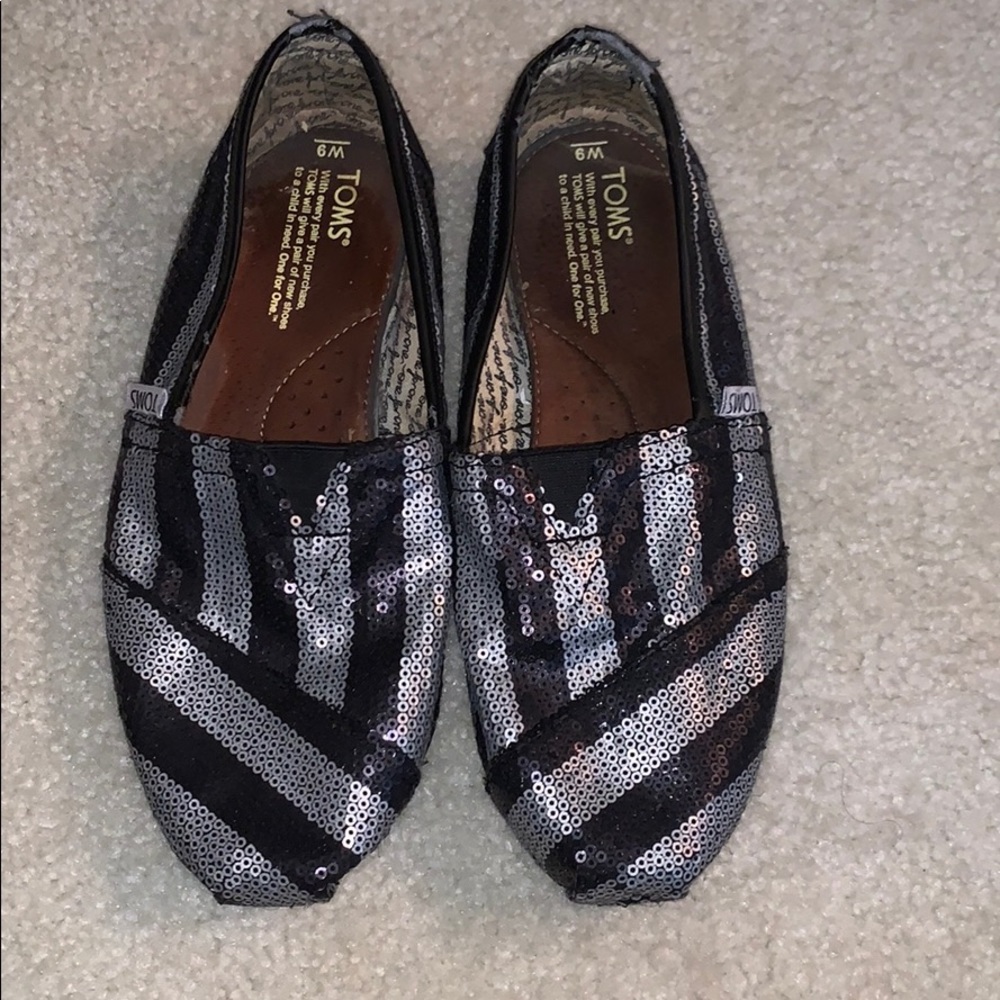 Sequin Toms